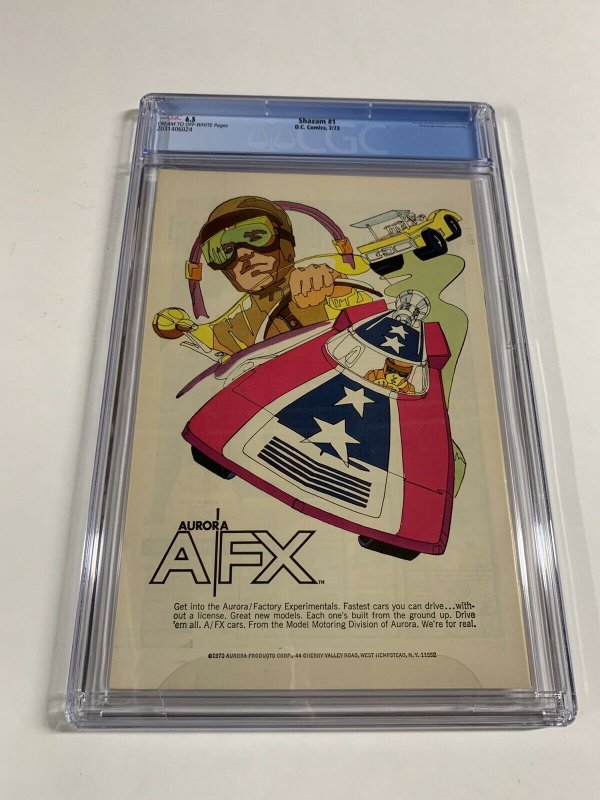 Shazam 1 Cgc 6.5 Dc Comics Bronze Age