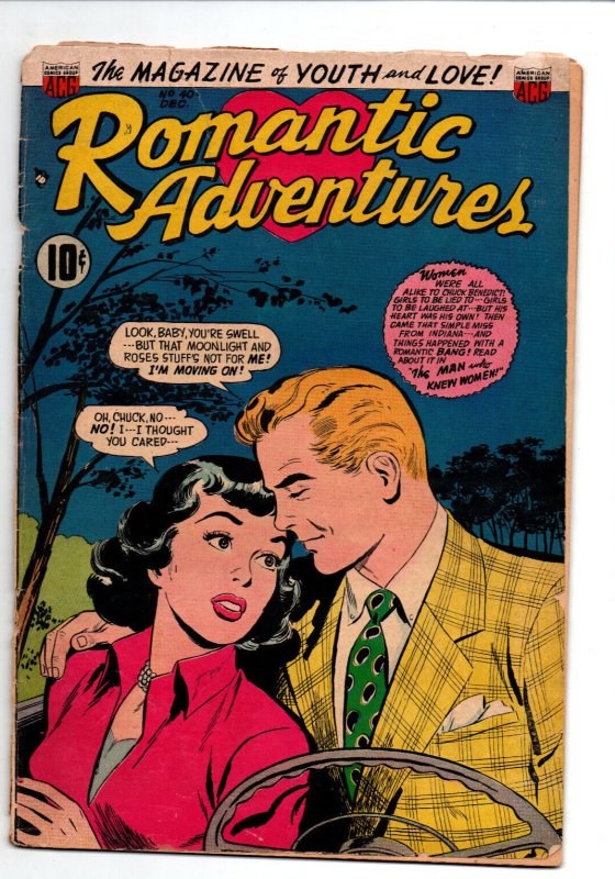 Romantic Adventures #40 - Romance - American Comics Group - 1953 - FR