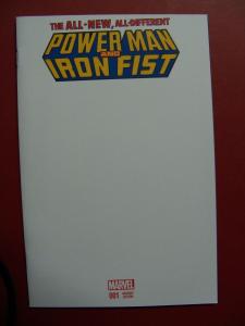 POWER MAN AND IRON FIST #001 BLANK VARIANT COVER MARVEL COMICS