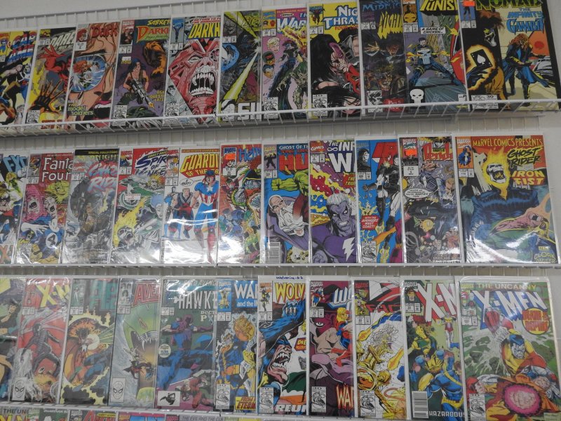 Huge Lot 140+ Comics W/ X-Men, Fantastic Four, Wolverine+ Avg VF Condition!