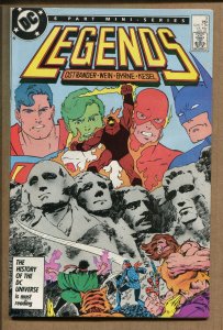 Legends #3 - 1st Suicide Squad! - 1986 (Grade 7.0)