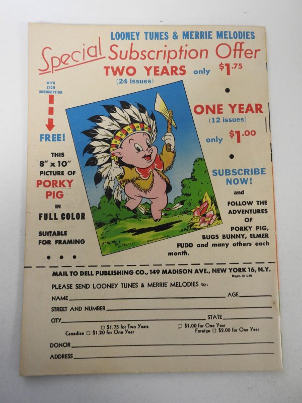 Looney Tunes and Merrie Melodies Comics #72 (1947) FN Condition!