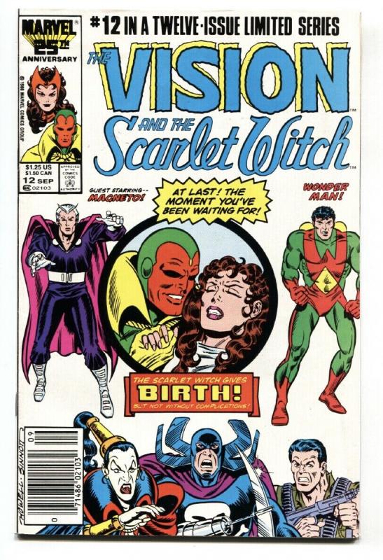 Vision and the Scarlet Witch #12-1985-Vision and Scarlet Witch give birth!