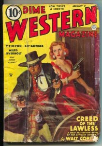 Dime Western-1/1/1935 Popular-Walter Baumhoffer cover art-Rio Renegade by W...