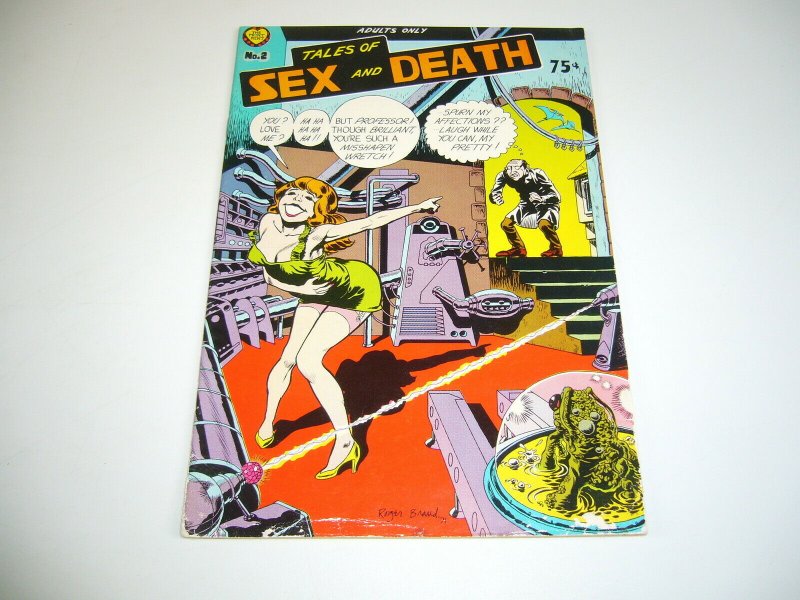 Tales of Sex And Death #2 kim deitch - spain rodriguez  justin green underground