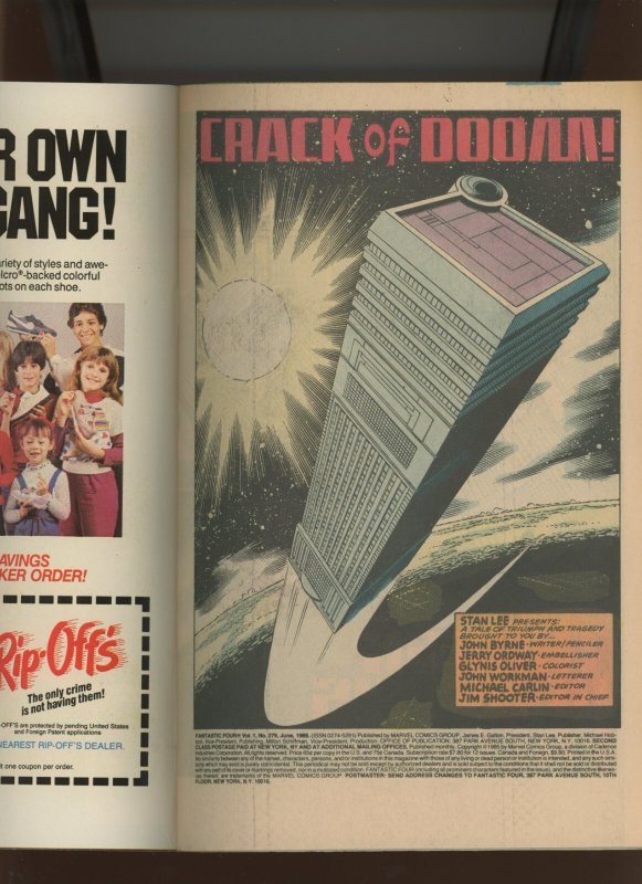 (1985) Fantastic Four #279: COPPER AGE! DIRECT! COMBINED SHIPPING! (8.0)