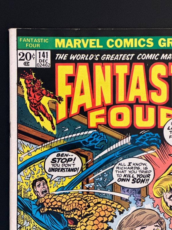 Fantastic Four #141 (1973) - Marvel Bronze Age -John Buscema Art- VF+