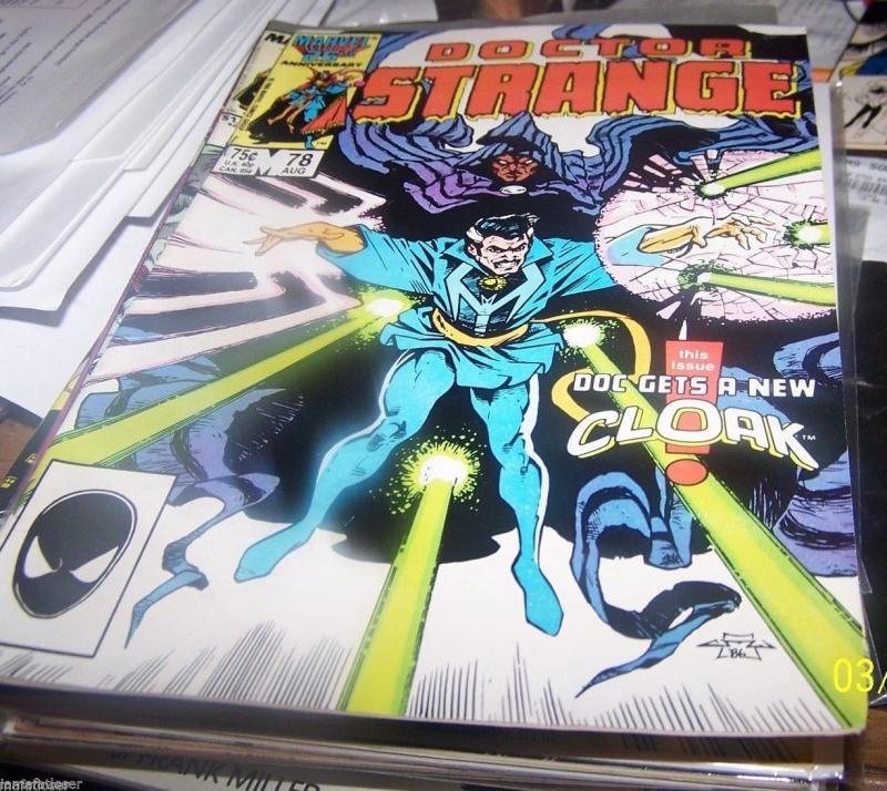 DOCTOR STRANGE COMIC # 78 1985- MARVEL CLOAK AND DAGGER MARVEL