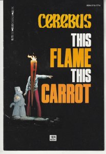 Cerebus #104  (1987)   Bob Burden's Flaming Carrot