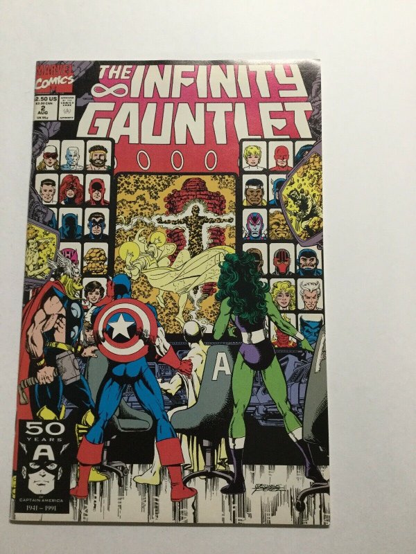 Infinty Gauntlet 2 Near Mint Nm Marvel