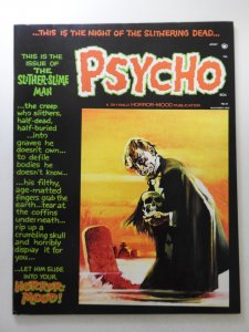 Psycho #9 (1972) The Slither-Slime Man! Sharp Fine/VF Condition!