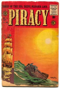Piracy #6  1955 - EC  -G - Comic Book