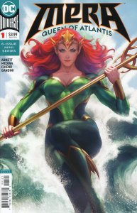 Mera Queen of Atlantis 1 Artgerm Cover  9.0 (our highest grade)