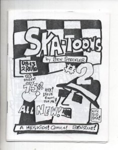 SKA-TOONS #2, Ashcan / Mini comic, Signed Bent, 1996, NM, Ben Steckler, rare