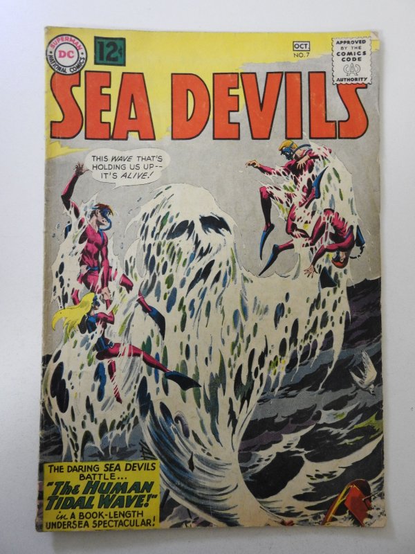 Sea Devils #7 (1962) VG- Condition