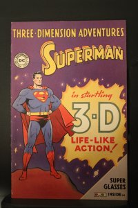 Three-Dimension Adventures Superman (1953) Stunning High-Grade VF/NM no glasses