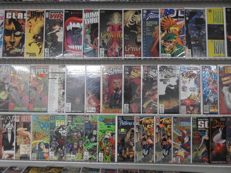 Huge Lot 130+ Comics W/ Batman, Mister Miracle, The Shadow+ Avg VF- Condition!!