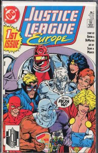 Justice League Europe #1 (1989) Justice League [Key Issue]