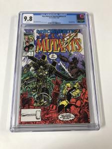 The New Mutants Special Edition 1 Cgc 9.8 White Pages