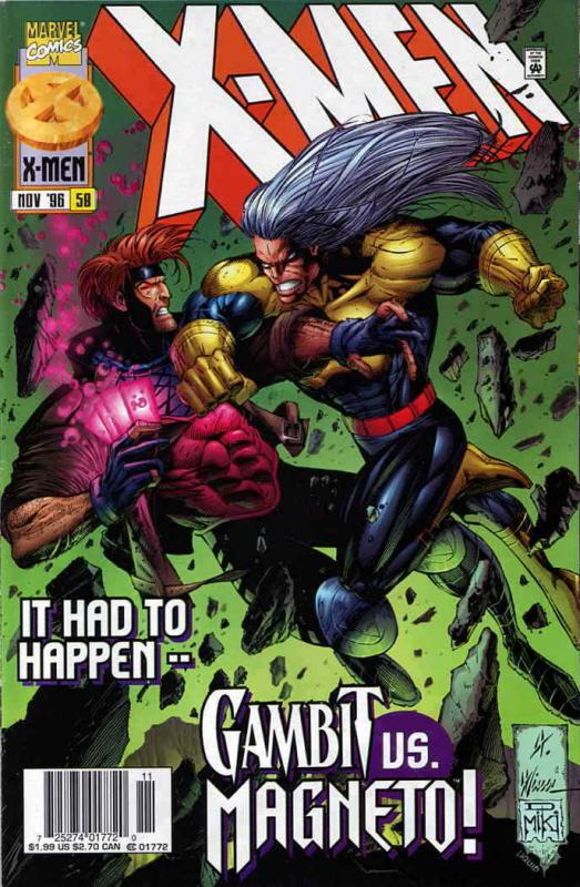 X-Men (2nd Series) #58 FN; Marvel | save on shipping - details inside