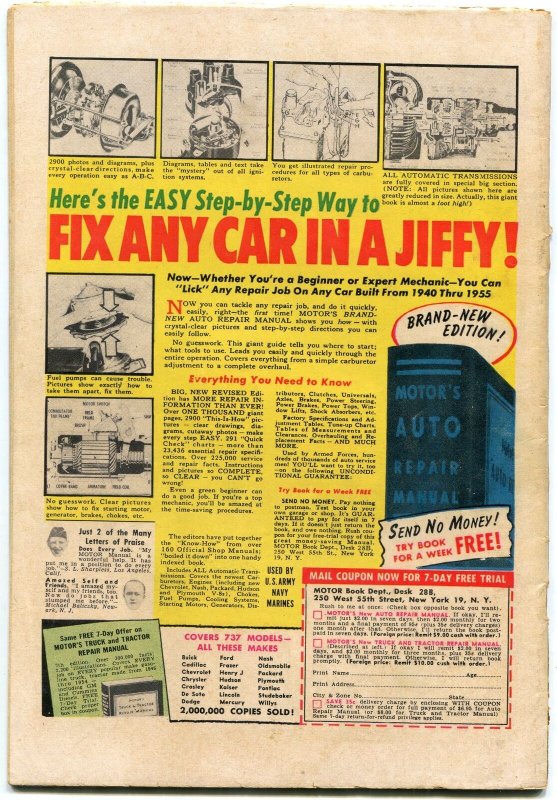 Plastic Man #59 1956- Jack Cole- Mirror cover VG