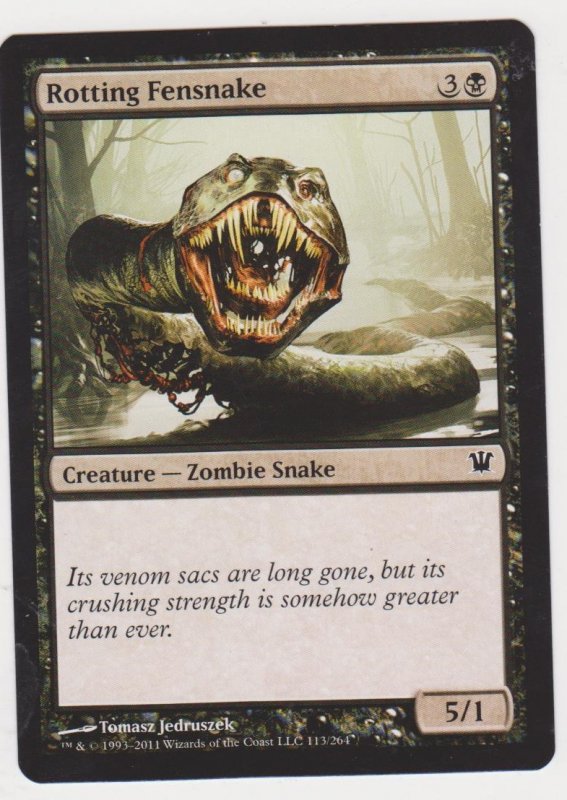 Magic the Gathering: Innistrad - Rotting Fensnake