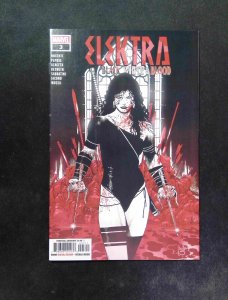 Elektra Black White and Blood #3  Marvel Comics 2022 NM-