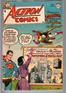 ACTION COMICS #196-1954-SUPERMAN-LOIS LANE-GOLDEN AGE COMIC-VG G 