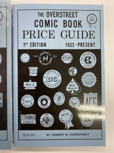 Overstreet Comic Book Price Guide #1 Facsimile SIGNED HC/SC SET 2nd Print 84/100