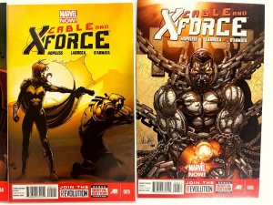 3 Cable & X-Force Marvel Comic Books # 4 5 6 X-Men Wolverine Deadpool 29 EJ10
