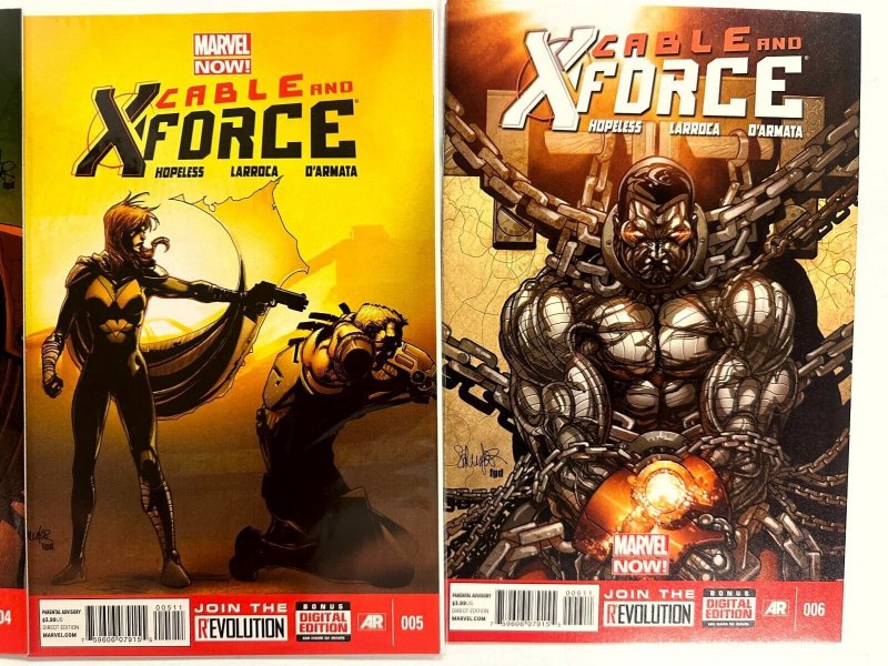 3 Cable & X-Force Marvel Comic Books # 4 5 6 X-Men Wolverine Deadpool 29 EJ10