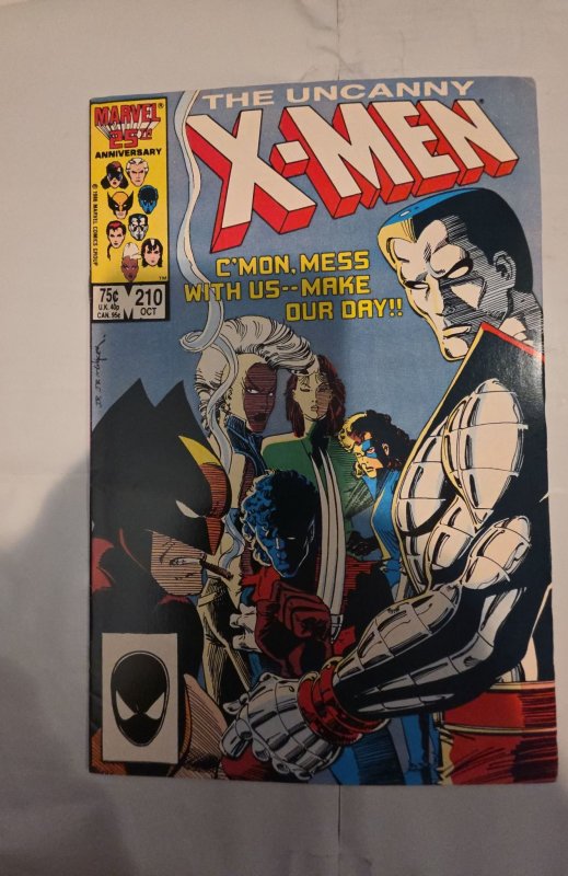 The Uncanny X-Men #210 (1986)begging of Mutant masqcre