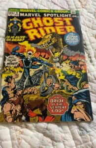 Marvel Spotlight #9 (1973) early ghostrider app