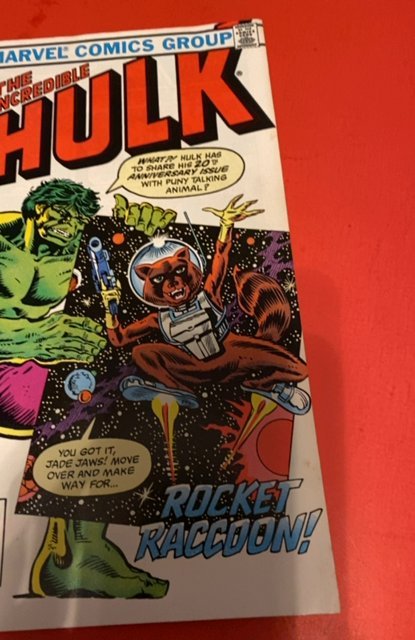 The Incredible Hulk #271 (1982)1st Rocket racoon