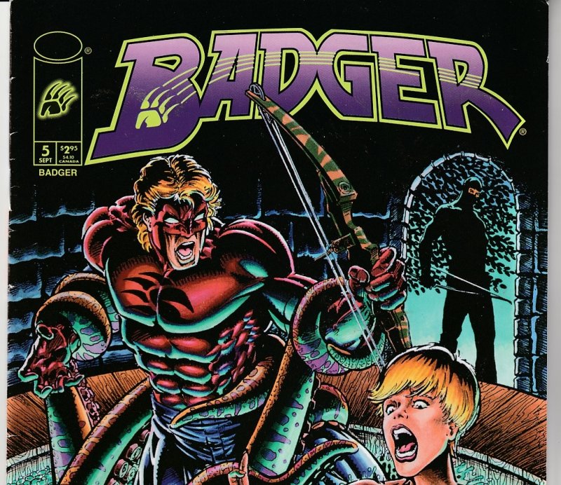 Badger(Image)# 5,6 A Zen Archer gone bad and The villianess called Rhino