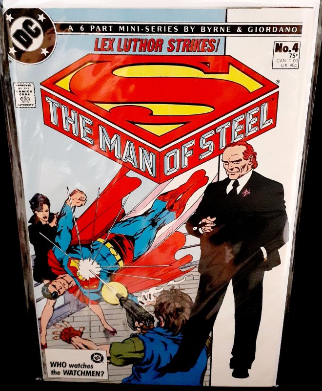 The Man of Steel #4 (1986) NM JOHN BYRNE