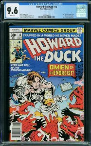 Howard the Duck #13 (1977) CGC 9.6 NM+