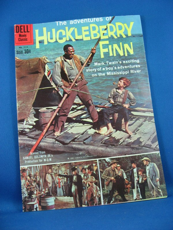 Four Color 1114 HUCKLEBERRY FINN F VF Photo Cover 1960