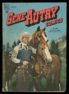 Gene Autry--#30--1949--COMIC BOOK--Dell--VG
