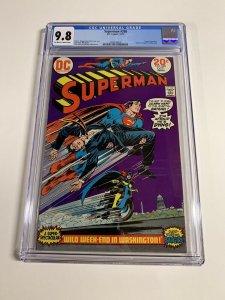 Superman 268 Cgc 9.8 Ow/w Pages Dc Comics Bronze Age