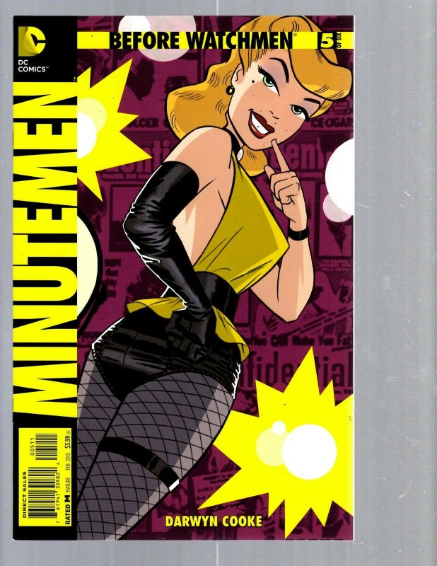 8 DC Comics Before Watchmen- Minutemen #1 5 6 Dr Manhattan #1 2 and more J448