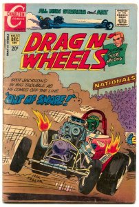 Drag n' Wheels #50 1971- Charlton Comics- RACING vg 