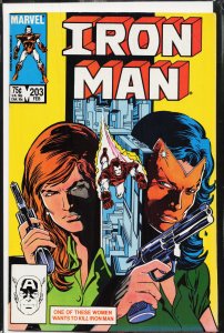 Iron Man #203 (1986) Iron Man