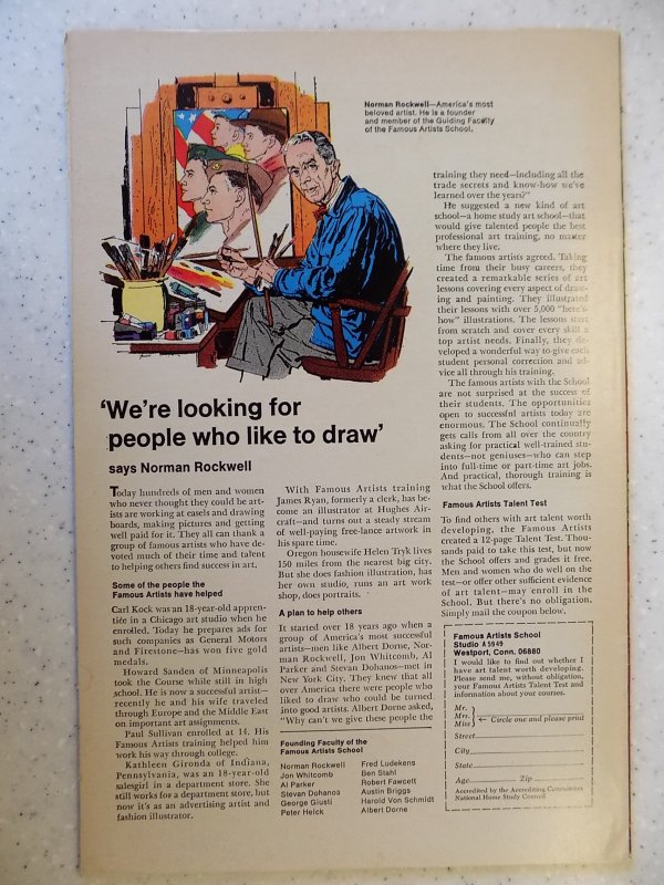 SUB-MARINER # 9 MARVEL SILVER ACTION ADVENTURE