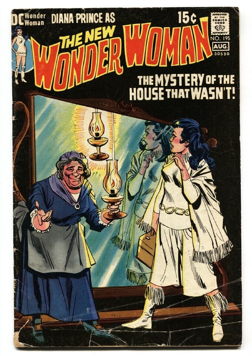 Wonder Woman 195 Comic Book 1971 No Costume Dc Bronze Age Gvg Comic Books Bronze Age Dc 3945