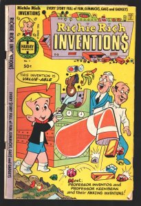 Richie Rich Inventions #1  1977 - Harvey  -VG - Comic Book