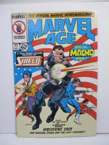 Marvel Age #77 (1989) Nick Fury