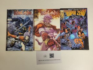 3 Image Comics #1 2 Warlands + #T-4 Weapon Zero 83 TJ9