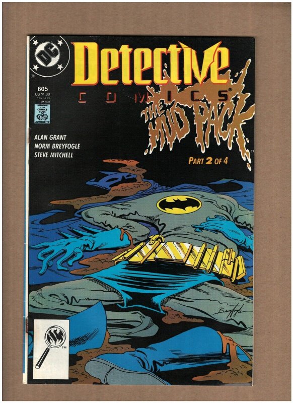 Detective Comics #605 DC Comics 1989 Batman Mudpack pt.2 Clayface FN 6.0
