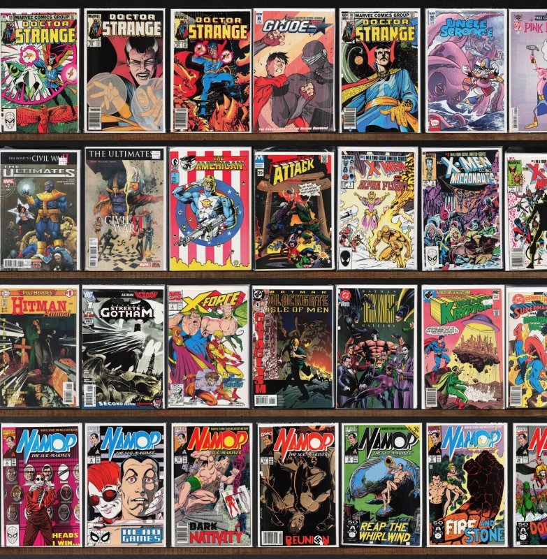 Huge Lot 140+ Comics with Namor, The Sub Mariner, Supergirl & More!